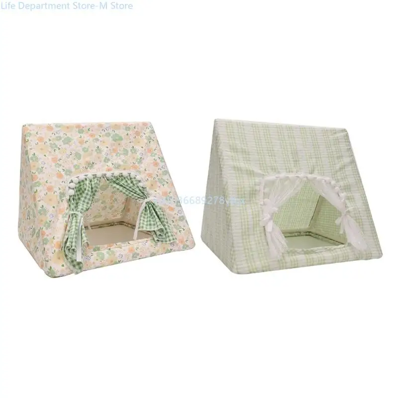 Comfortable Guinea Pigs House Bed with Curtain Pet Hideouts Habitat Bed for Small Animals Machine Washable Hedgehogs Tent
Comfortable Guinea Pigs House Bed with Curtain Pet Hideouts Habitat Bed for Small Animals Machine Washable Hedgehogs Tent
