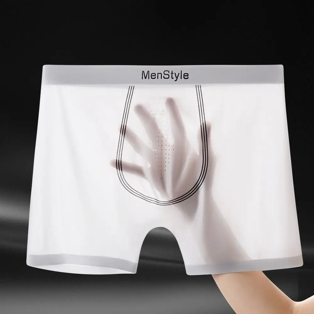 Elastic Simple Satin Silk Boxer Men Breathable Ultra Thin Seamless Boxer Briefs Quick Dry Lingerie Underwear Men Daily
Elastic Simple Satin Silk Boxer Men Breathable Ultra Thin Seamless Boxer Briefs Quick Dry Lingerie Underwear Men Daily
