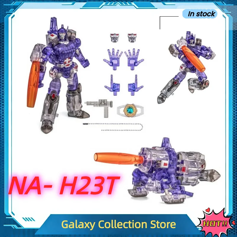 In Stock Transformation Toy NewAge H23T Darius Version Transparent Color Small Scale Action Figures Toys Collection Gifts
In Stock Transformation Toy NewAge H23T Darius Version Transparent Color Small Scale Action Figures Toys Collection Gifts