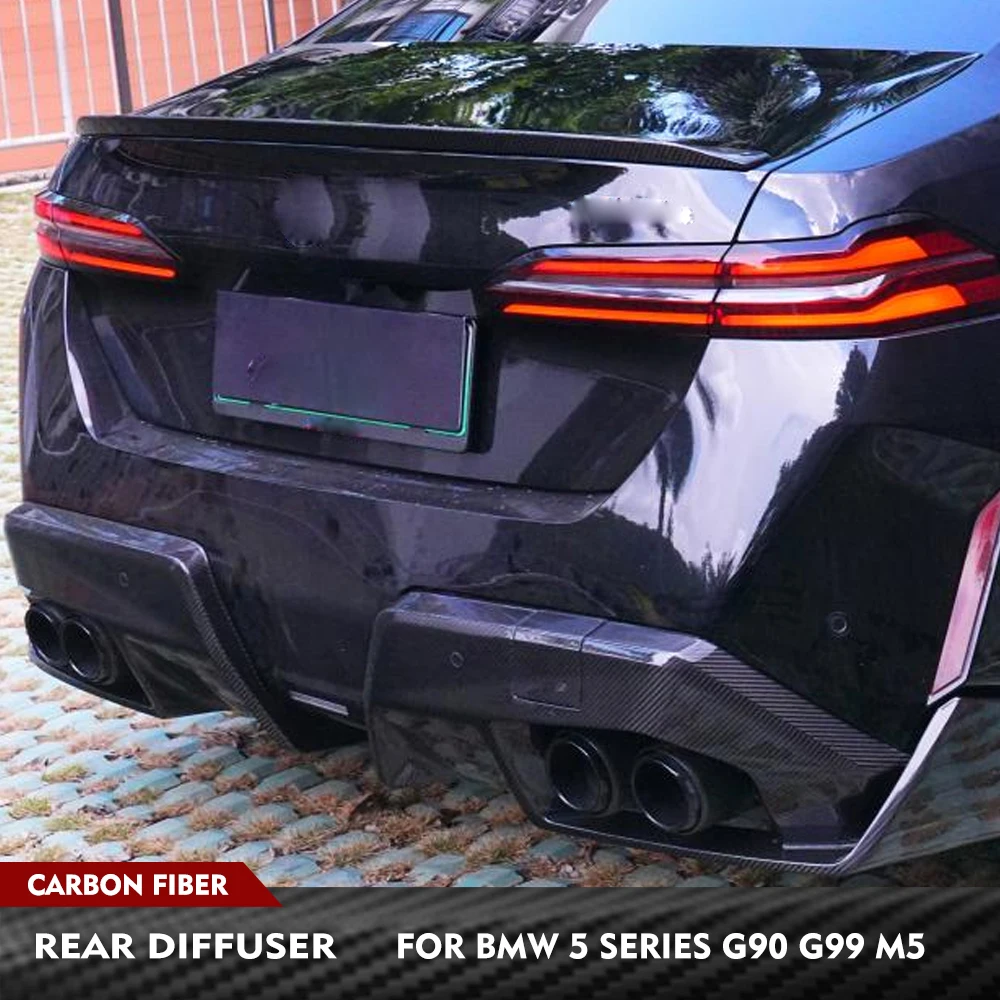 For BMW 5 Series G90 G99 M5 2024 2025 Car Rear Diffuser Splitters Body Kits Carbon Fiber Car Rear Bumper Diffuser Lip Spoiler
For BMW 5 Series G90 G99 M5 2024 2025 Car Rear Diffuser Splitters Body Kits Carbon Fiber Car Rear Bumper Diffuser Lip Spoiler