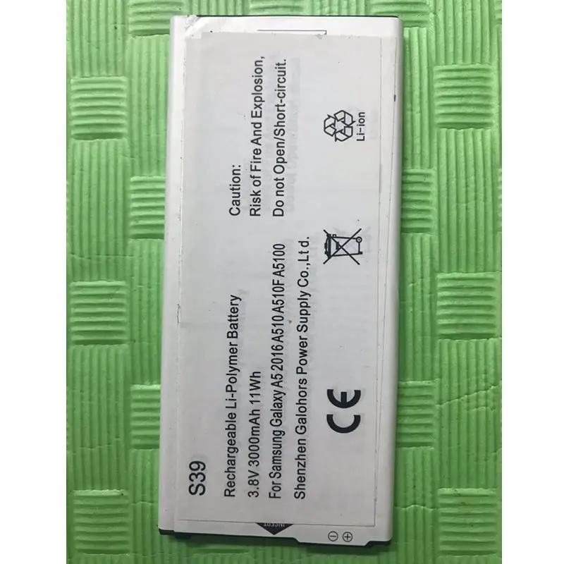 10Pcs/Bag 3.8V Li-polymer Battery for Samsung Galaxy 2016 A5 A510 A510F A5100 EB-BA510ABE High Quality
10Pcs/Bag 3.8V Li-polymer Battery for Samsung Galaxy 2016 A5 A510 A510F A5100 EB-BA510ABE High Quality