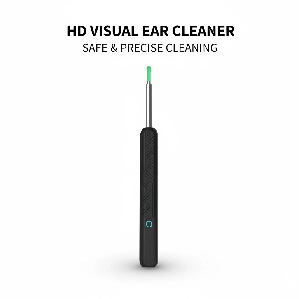 Smart Visual Ear Cleaner 1080P HD Camera WiFi Otoscope Ear Wax Removal Tool With LED Lights Safe Ear Cleaning Endoscope
Smart Visual Ear Cleaner 1080P HD Camera WiFi Otoscope Ear Wax Removal Tool With LED Lights Safe Ear Cleaning Endoscope