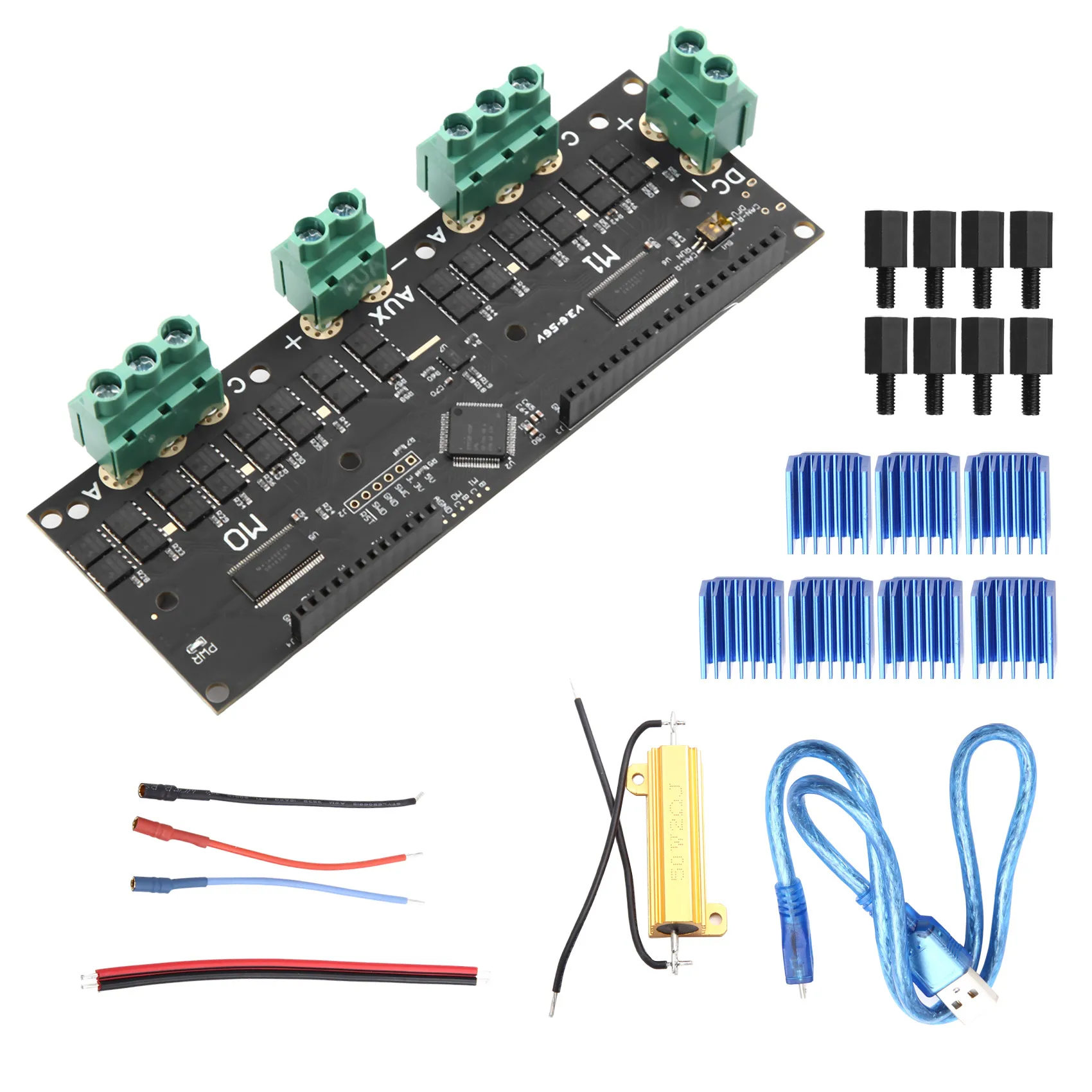 N82R MKS XDRIVE 56V Servo Motor Controller High-Precision Brushless Design Based On Odrv V3.6 Upgrade
N82R MKS XDRIVE 56V Servo Motor Controller High-Precision Brushless Design Based On Odrv V3.6 Upgrade