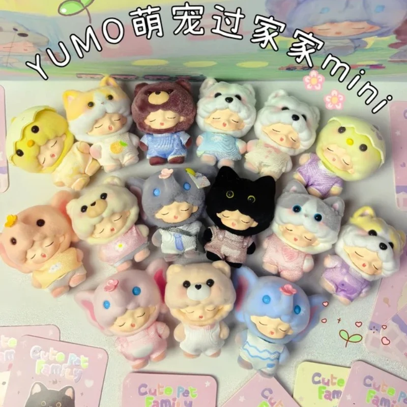 YUMO Cute Pet Family Mini Series Blind Box Toys Surprise Box Kawaii Mini Anime Figure Desktop Doll Ornament Collection Girl Gift
YUMO Cute Pet Family Mini Series Blind Box Toys Surprise Box Kawaii Mini Anime Figure Desktop Doll Ornament Collection Girl Gift