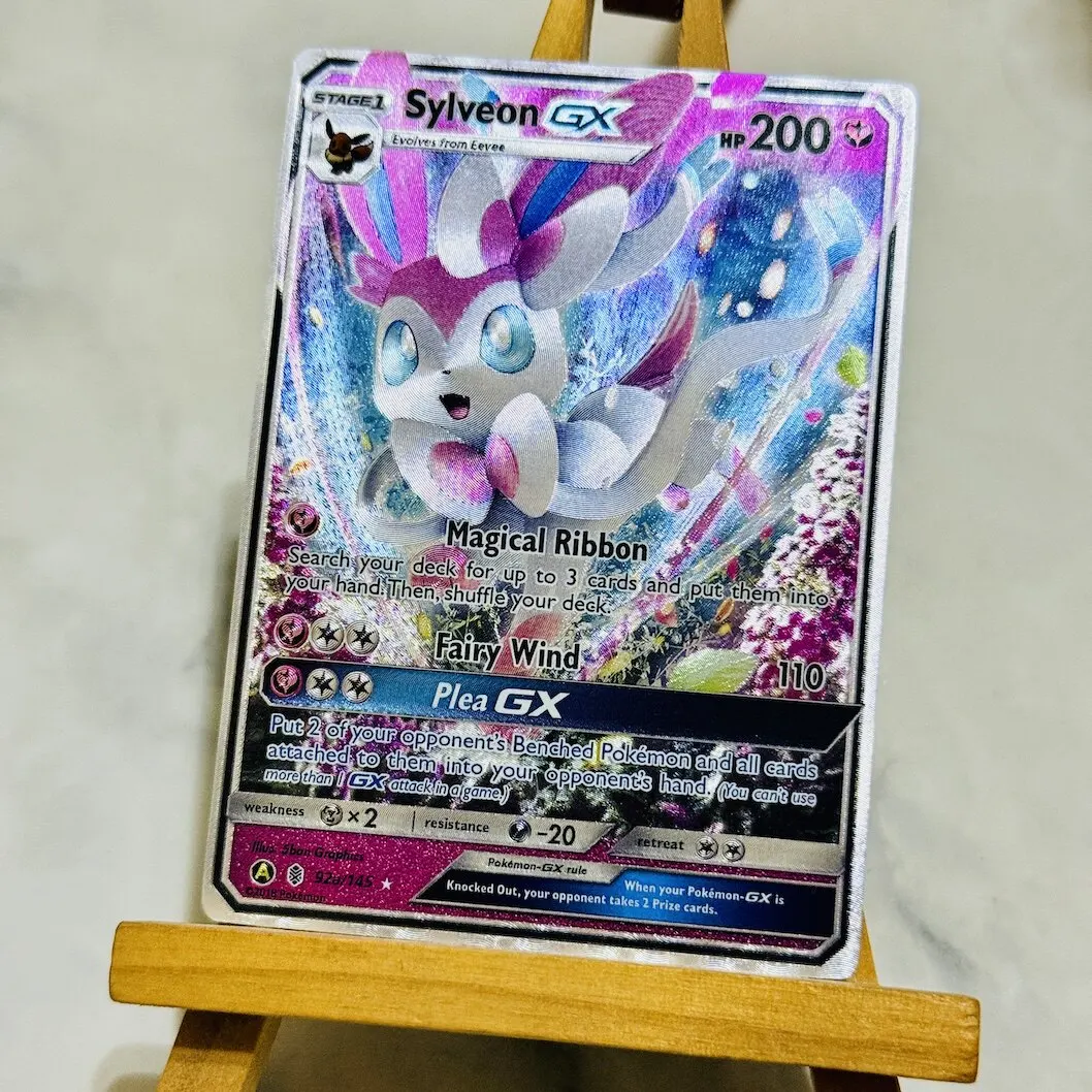 3Pcs/set Diy Self Made Ptcg Lucario Magikarp Collection Card Coarse Flash Ptcg Sylveon Classic Limited Anime Cards Gift Toys
3Pcs/set Diy Self Made Ptcg Lucario Magikarp Collection Card Coarse Flash Ptcg Sylveon Classic Limited Anime Cards Gift Toys