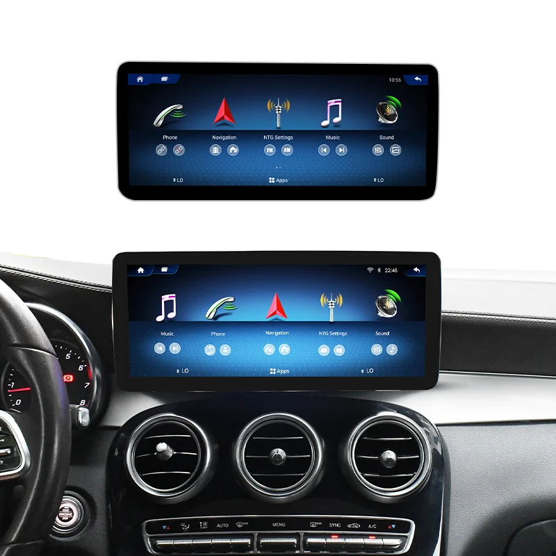 12.3 Inch Android Touch Screen Google Navigation Carplay Car Multimedia Player for Mercedes C W205 GLC X253 2015-2019
12.3 Inch Android Touch Screen Google Navigation Carplay Car Multimedia Player for Mercedes C W205 GLC X253 2015-2019