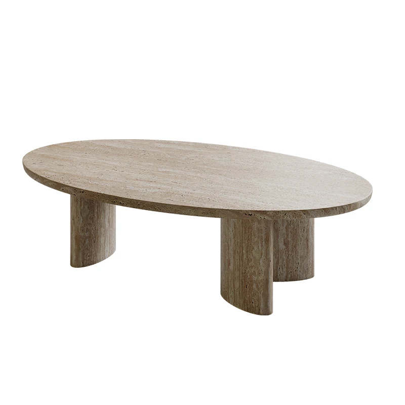 Wabi Sandy Wind Natural Travertine Coffee Table Living Room Household Marble Table Villa Light Luxury Household Small Tea Table
Wabi Sandy Wind Natural Travertine Coffee Table Living Room Household Marble Table Villa Light Luxury Household Small Tea Table