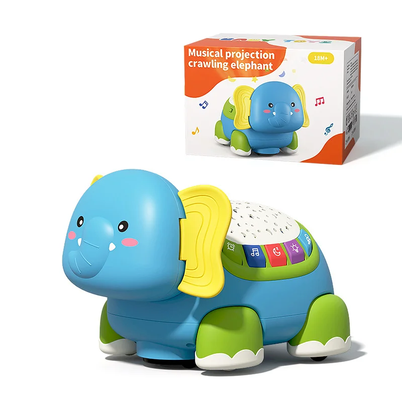 Baby Toys Multifunctional Educational Early Education Star Projection 6-12 Months Elephant Baby Learning to Crawl Toy
Baby Toys Multifunctional Educational Early Education Star Projection 6-12 Months Elephant Baby Learning to Crawl Toy