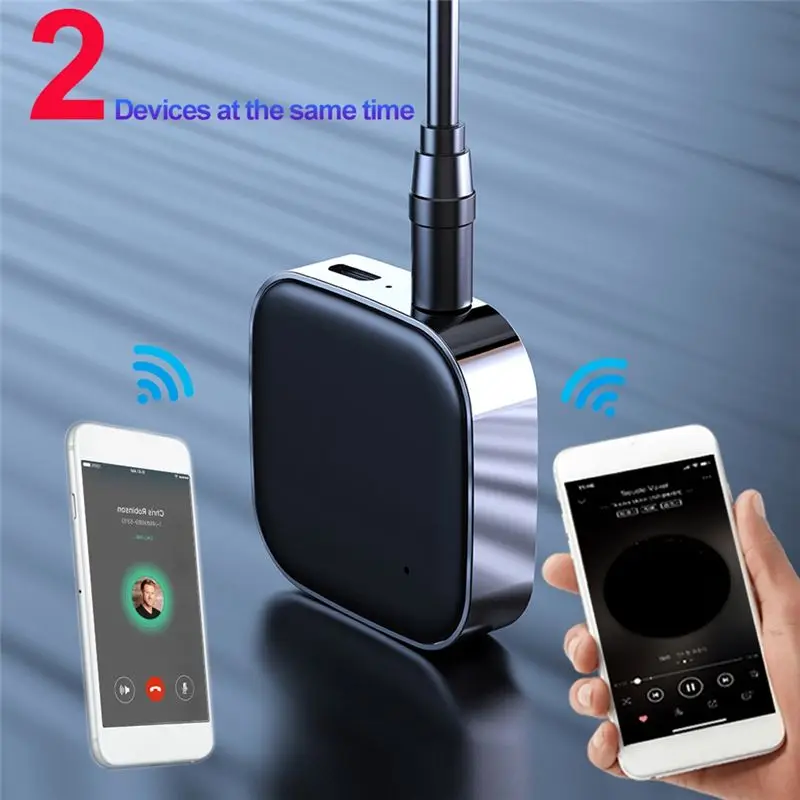 A23G Bluetooth 5.0 Audio Receiver Aux Wireless Stereo Music Adapter for Car TV Headphone Speaker Handsfree Noise Cancellation
A23G Bluetooth 5.0 Audio Receiver Aux Wireless Stereo Music Adapter for Car TV Headphone Speaker Handsfree Noise Cancellation