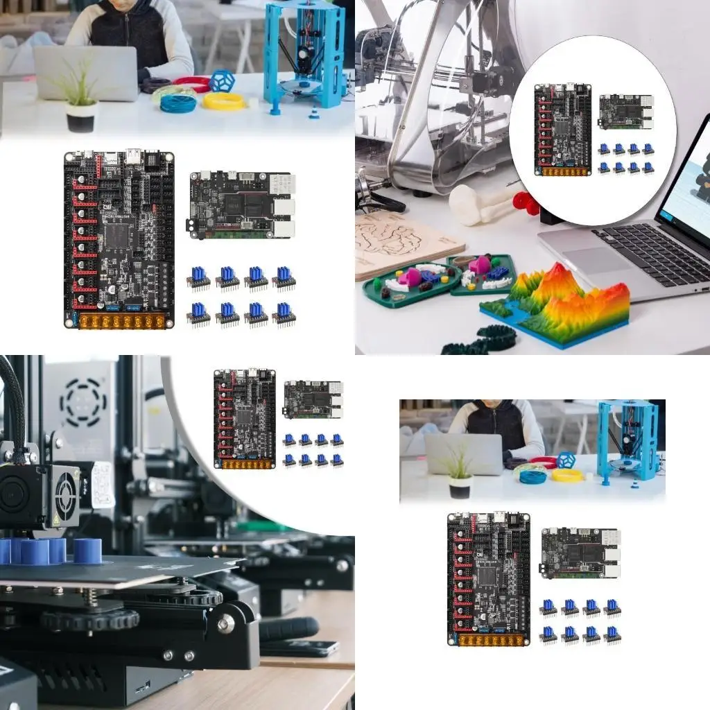 652F Полный 32 -битный осьминог V1.1 +BTT V1.2 Плата управления с 8PCS TMC2209 V1.3 Драйвер для Voron2.4 Printer Mineboard
652F Полный 32 -битный осьминог V1.1 +BTT V1.2 Плата управления с 8PCS TMC2209 V1.3 Драйвер для Voron2.4 Printer Mineboard