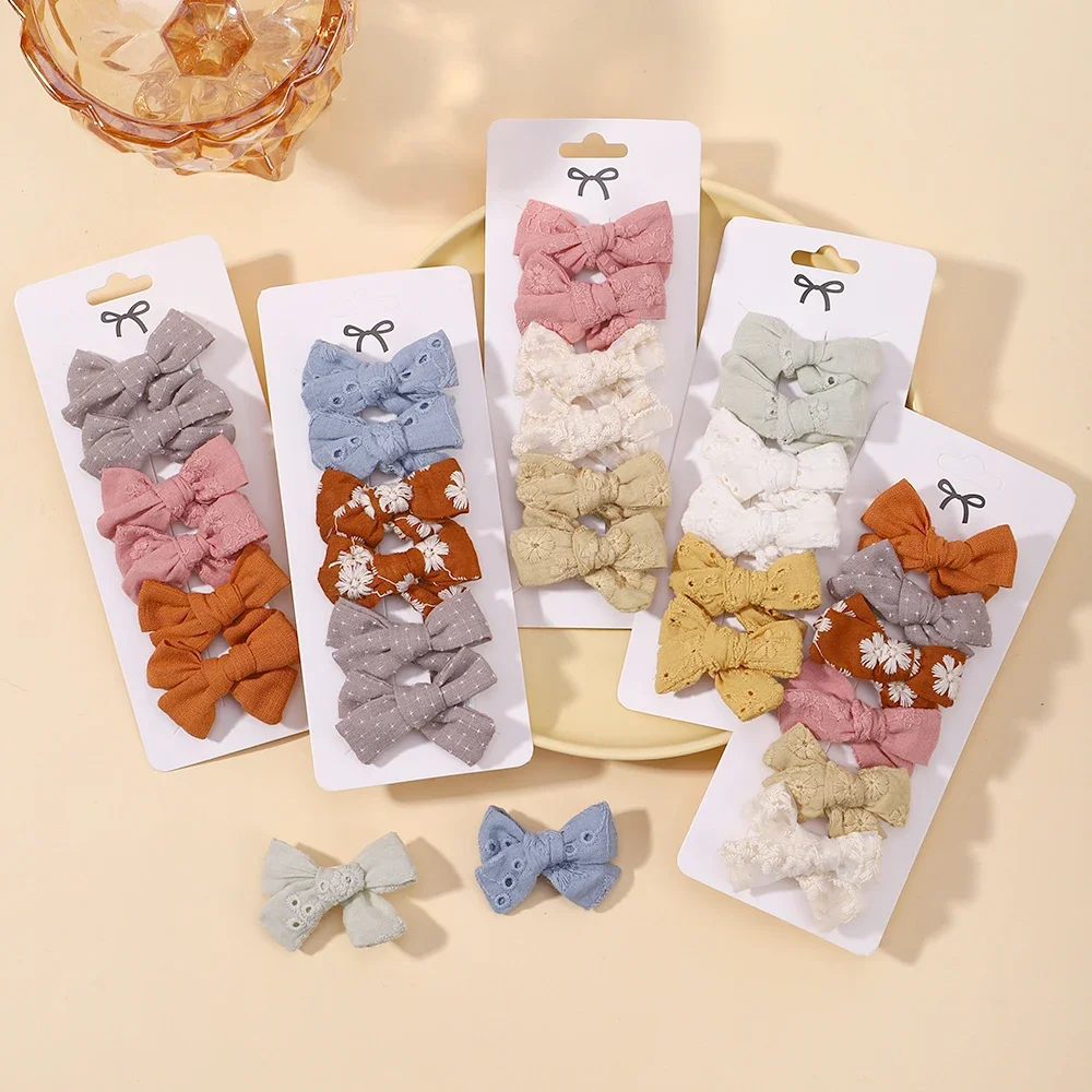 6pcs/lot Baby Mini Bowknot Hair Clips Girls Print Hollow Colored Hairpin Kids Sweet Dress Hairgripe Children Hair Accessories
6pcs/lot Baby Mini Bowknot Hair Clips Girls Print Hollow Colored Hairpin Kids Sweet Dress Hairgripe Children Hair Accessories