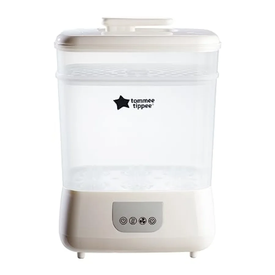 Электрический паровой стерилизатор и сушилка Tommee Tippee Steridryer белого цвета для детских бутылочек и принадлежностей для кормления, уничтожает вирусы*
Электрический паровой стерилизатор и сушилка Tommee Tippee Steridryer белого цвета для детских бутылочек и принадлежностей для кормления, уничтожает вирусы*