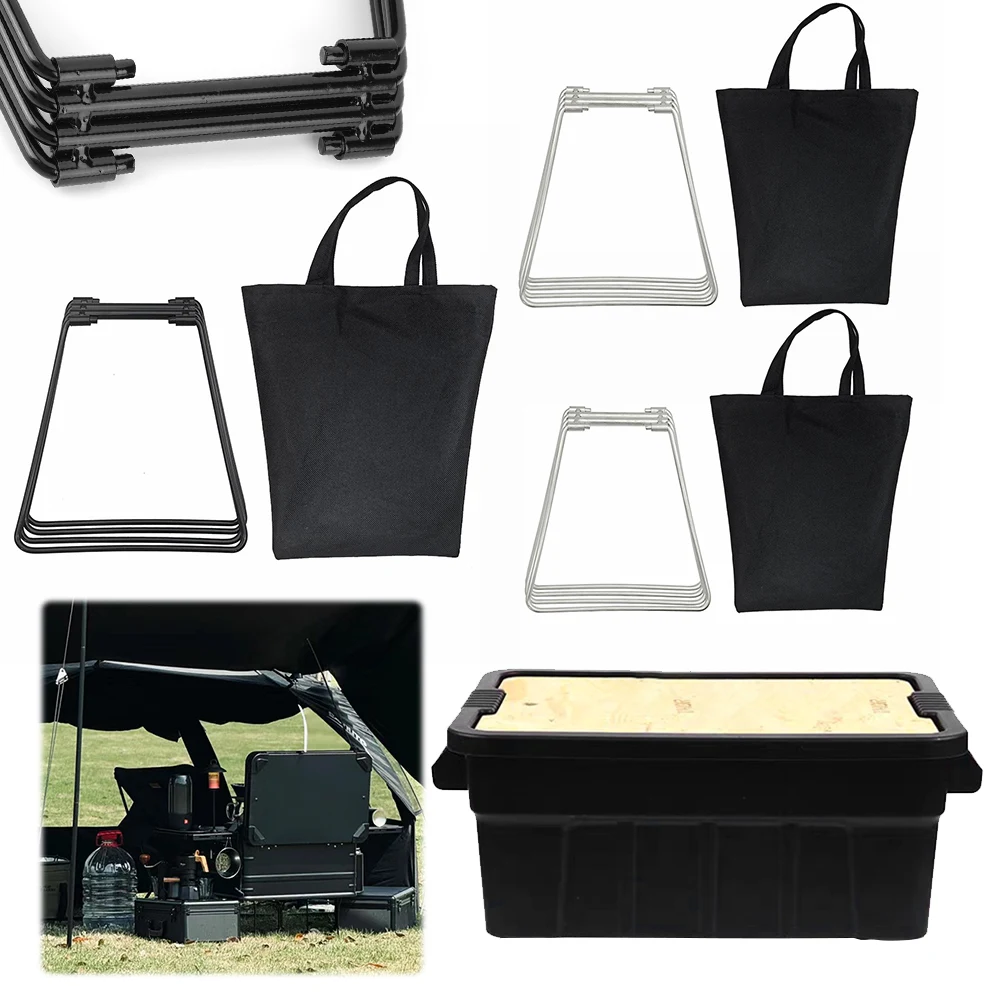 Aluminum Alloy Box Stand Portable Organizer Box Folding Stand Carbon Steel Iron Storage Box Bracket for Outdoor Picnic Fishing
Aluminum Alloy Box Stand Portable Organizer Box Folding Stand Carbon Steel Iron Storage Box Bracket for Outdoor Picnic Fishing