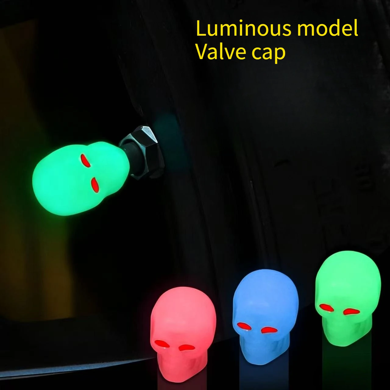 4pcs Automobile tire luminous valve cap Electric motorcycle valve cover valve core cover fluoresces.
4pcs Automobile tire luminous valve cap Electric motorcycle valve cover valve core cover fluoresces.