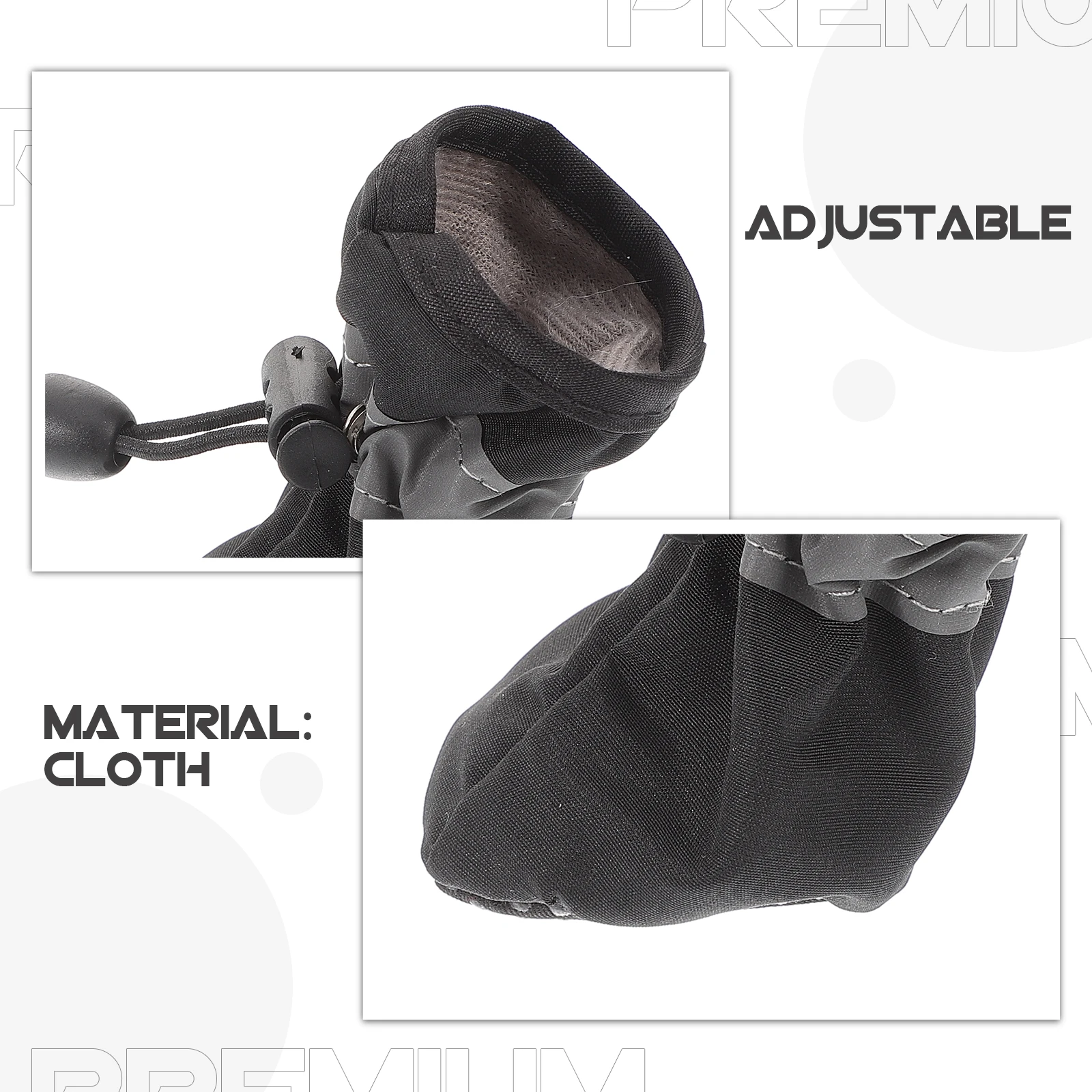 4 Pcs Dog Shoes along with for Rain Pet Puppy Mat Non-slip Boots Cloth Nonslip Convenient Small Size Dogs
4 Pcs Dog Shoes along with for Rain Pet Puppy Mat Non-slip Boots Cloth Nonslip Convenient Small Size Dogs
