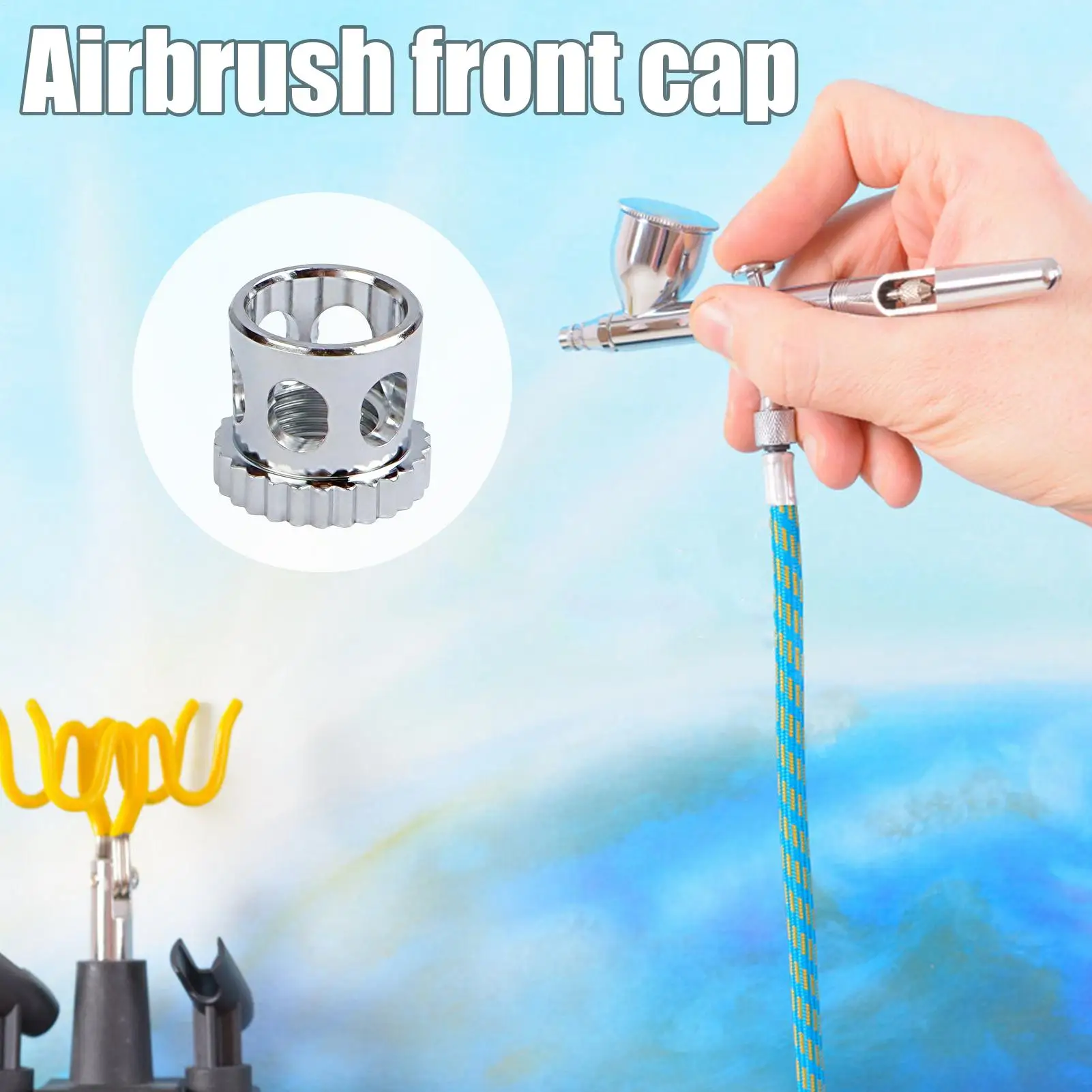 Airbrush Nozzle Replacement Cap Model Painting Accessories Airbrush Nozzle Cap For Stencil Work Artists Painters Hobbyists
Airbrush Nozzle Replacement Cap Model Painting Accessories Airbrush Nozzle Cap For Stencil Work Artists Painters Hobbyists