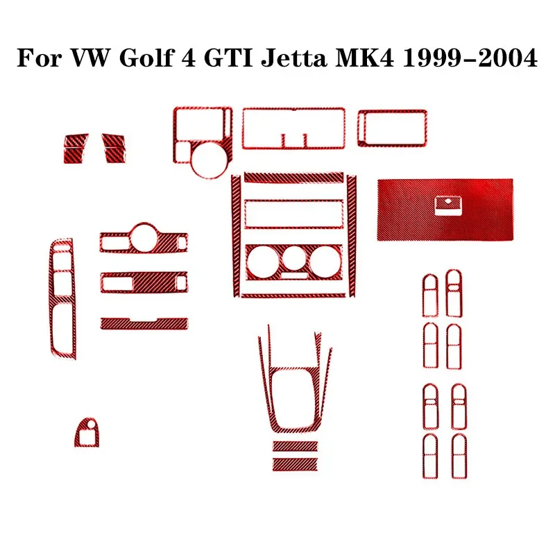 Carbon Fiber Red Stickers For Volkswagen Golf 4 GTI Jetta MK4 1999 2000 2001 2002 2003 2004 Car Interior Decorative Accessories
Carbon Fiber Red Stickers For Volkswagen Golf 4 GTI Jetta MK4 1999 2000 2001 2002 2003 2004 Car Interior Decorative Accessories
