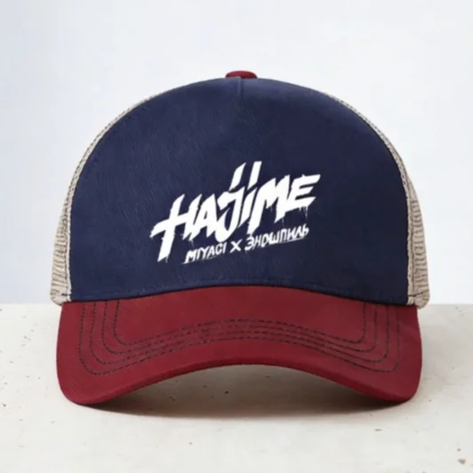 Hajime MiyaGi Andy Panda baseball cap Summer Cool Mesh breathable Trucker hat Garros
Hajime MiyaGi Andy Panda baseball cap Summer Cool Mesh breathable Trucker hat Garros