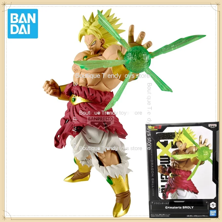 Banpresto Dragon Ball Z Anime Figurines G×materia Broly PVC Action Figures DBZ Figurals Collectible Model Toys
Banpresto Dragon Ball Z Anime Figurines G×materia Broly PVC Action Figures DBZ Figurals Collectible Model Toys