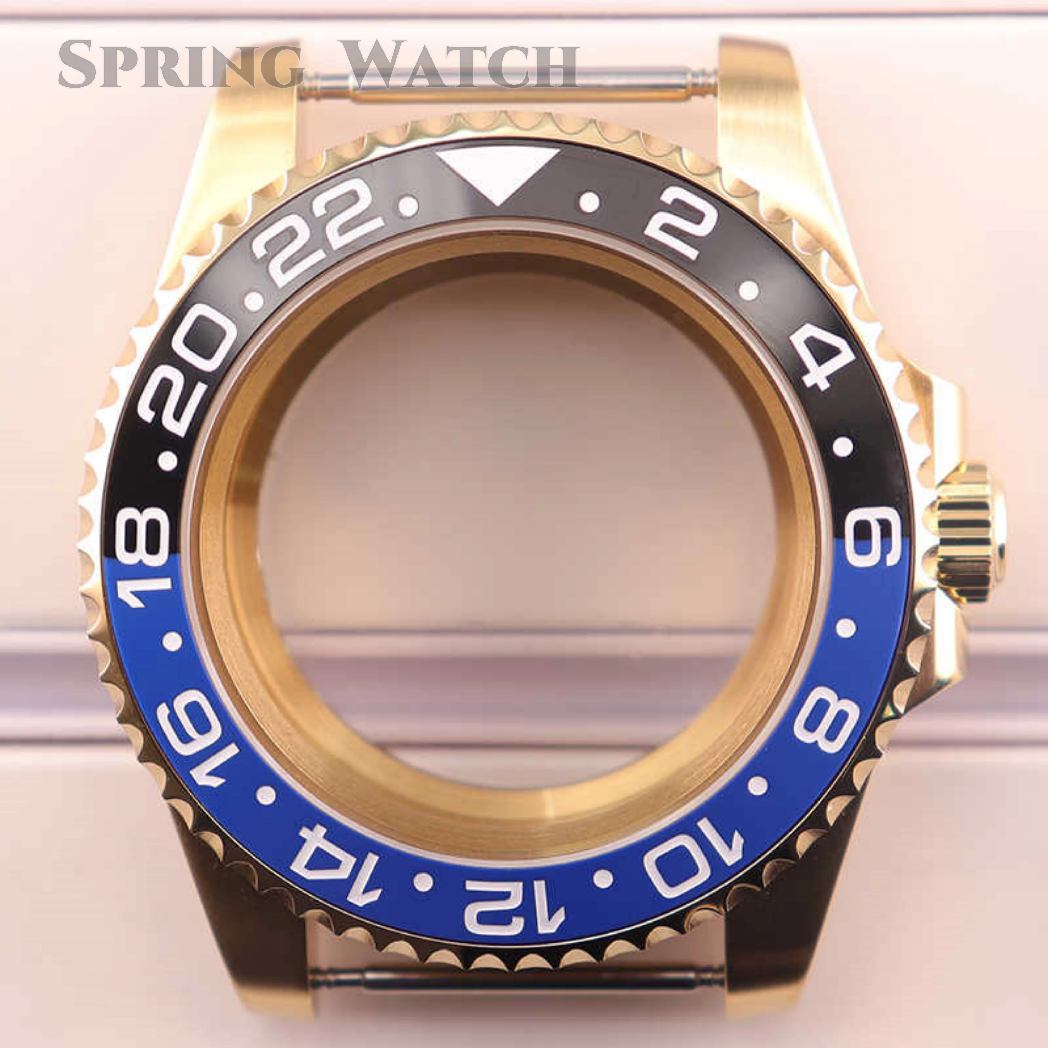 40mm Watch Case 10ATM Waterproof Sapphire Mirror Stainless Steel Rose Gold Case for SUB GMT NH35 NH36 Movement Mod Watch Parts
40mm Watch Case 10ATM Waterproof Sapphire Mirror Stainless Steel Rose Gold Case for SUB GMT NH35 NH36 Movement Mod Watch Parts