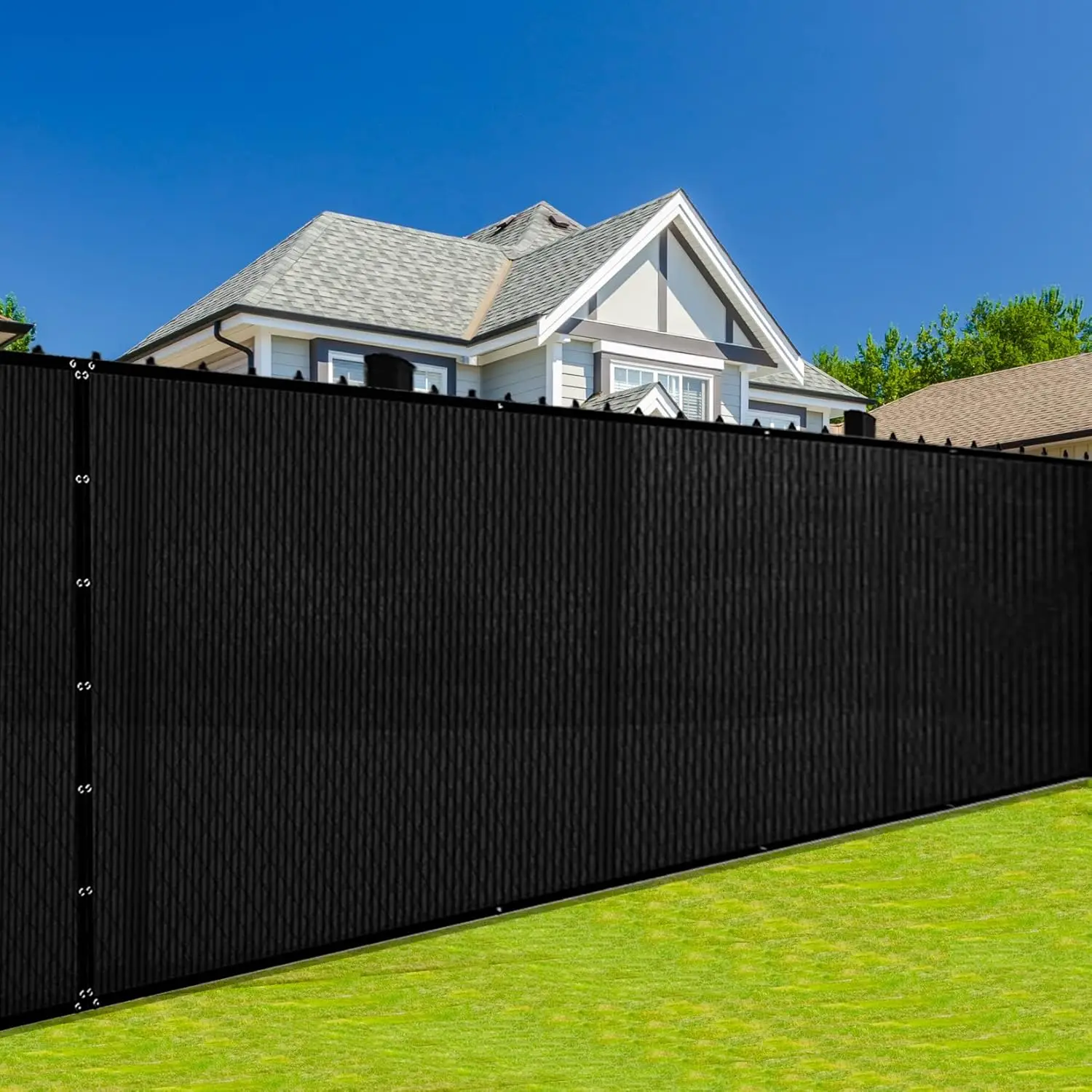 Privacy Screen Fence Netting Mesh Fabric Windscreen with Reinforced Aluminum Grommets for Garden Fence Or Any, Customized
Privacy Screen Fence Netting Mesh Fabric Windscreen with Reinforced Aluminum Grommets for Garden Fence Or Any, Customized