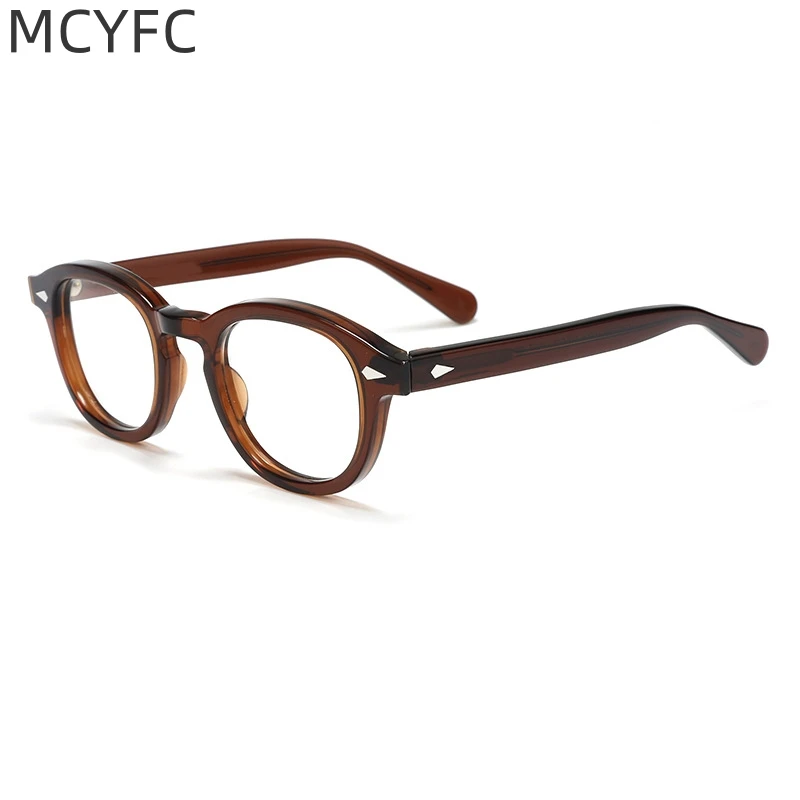 MCYFC Classic Eye Glasses Frame for Men Oval Acetate Material Full Rime Eyeglasses for Women Hand Made Black Blue Glasses Frames
MCYFC Classic Eye Glasses Frame for Men Oval Acetate Material Full Rime Eyeglasses for Women Hand Made Black Blue Glasses Frames