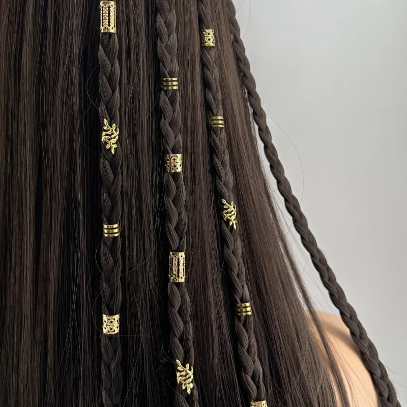 40Pcs Gold Silver Punk Dreadlock Hair Clips Metal Hoops for Woman Man DIY Braids Party Festival Daily Use Non Slip Lightweight
40Pcs Gold Silver Punk Dreadlock Hair Clips Metal Hoops for Woman Man DIY Braids Party Festival Daily Use Non Slip Lightweight