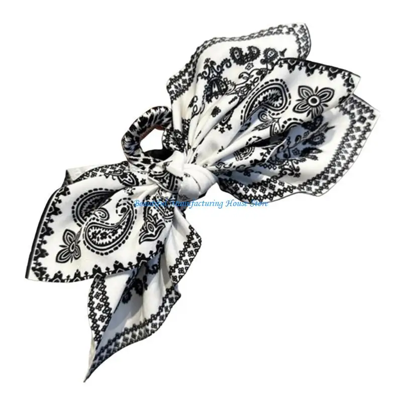 E56A Temperament Large Hair Claw Girl Hair Clip with Bowknot Shaped for Braids Hold
E56A Temperament Large Hair Claw Girl Hair Clip with Bowknot Shaped for Braids Hold