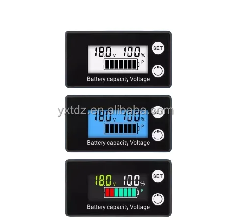 DC 8V-100V Battery Capacity Indicator LiFePO4 Voltmeter Car Motorcycle 12V 24V 48V 72V 84v Not Waterproof
DC 8V-100V Battery Capacity Indicator LiFePO4 Voltmeter Car Motorcycle 12V 24V 48V 72V 84v Not Waterproof