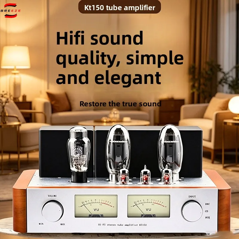 2027 latest old Chen bile machine KT150 high-power class a single-ended hifi fever bile machine electronic tube amplifier
2027 latest old Chen bile machine KT150 high-power class a single-ended hifi fever bile machine electronic tube amplifier