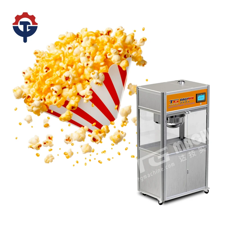 Stainless Steel Commercial Popcorn Popper Machine With Large Bucket Ideal for Mall Stadium,Easy Clean
Stainless Steel Commercial Popcorn Popper Machine With Large Bucket Ideal for Mall Stadium,Easy Clean