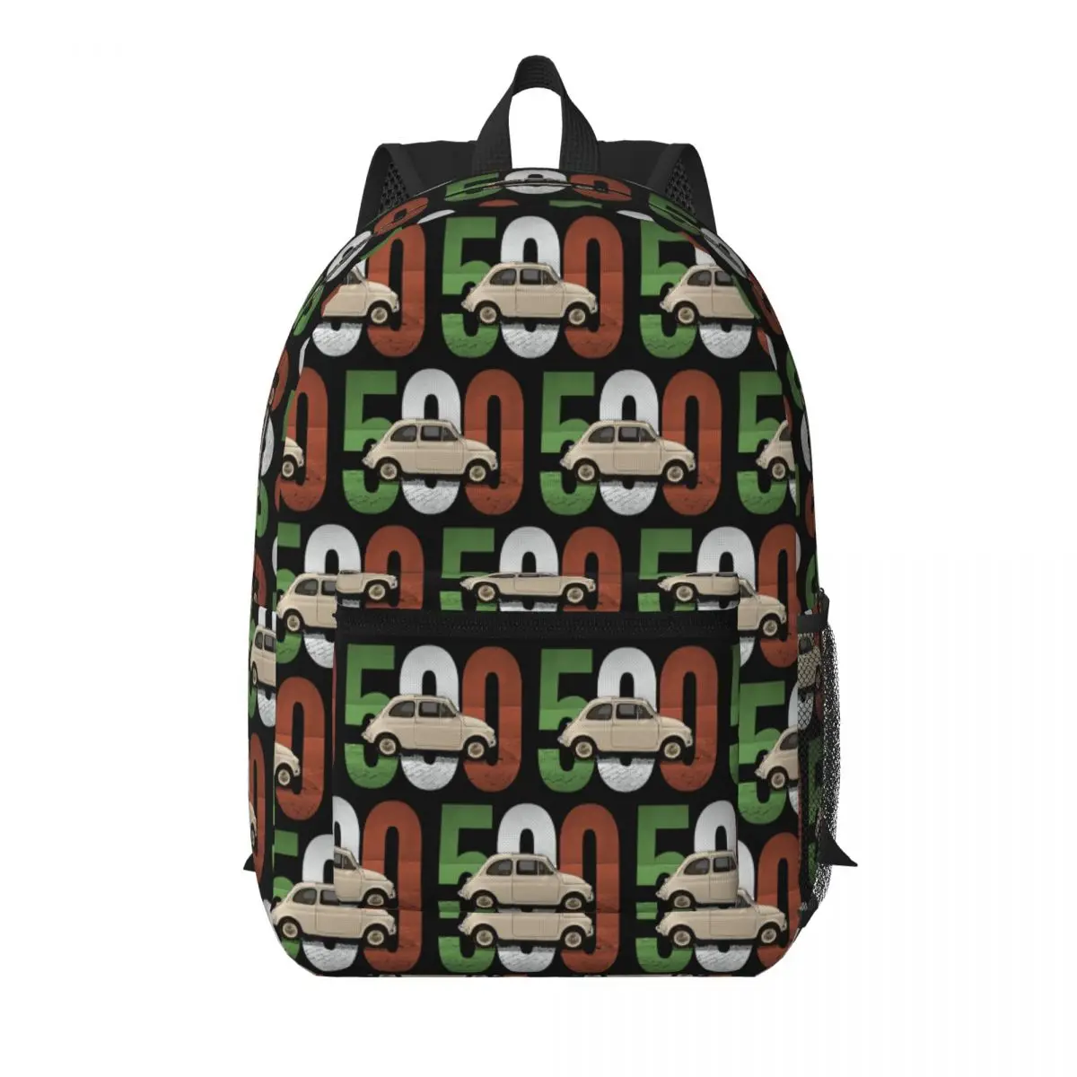 The Classic Fiat 500 On White Student Backpack School Bag Hiking Travel Daypack for Men Women Bookbag Shoulder Bags
The Classic Fiat 500 On White Student Backpack School Bag Hiking Travel Daypack for Men Women Bookbag Shoulder Bags