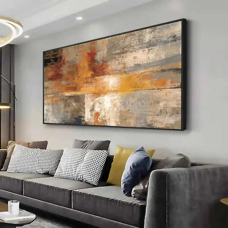 Large Frameless Abstract Canvas Wall Art Retro Painting for Living Room, Bedroom, Hallway Decor, Textured Large Canvas Wall Art
Large Frameless Abstract Canvas Wall Art Retro Painting for Living Room, Bedroom, Hallway Decor, Textured Large Canvas Wall Art