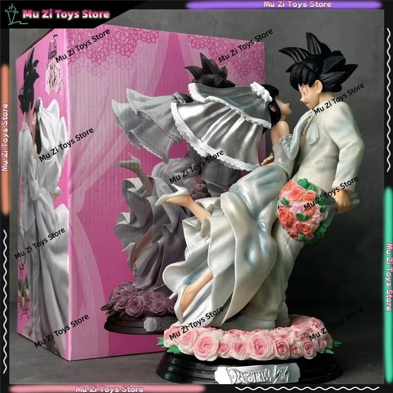 Dragon- Ball Son Goku & Chichi Wedding Version 31cm Pvc Action Figure Collectible Model Toy Couple Statue Ornament Wedding Gift
Dragon- Ball Son Goku & Chichi Wedding Version 31cm Pvc Action Figure Collectible Model Toy Couple Statue Ornament Wedding Gift