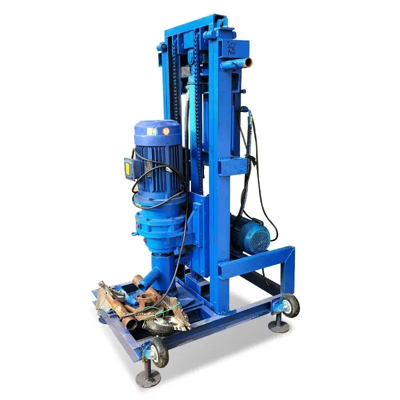 Индивидуальная легкая портативная буровая установка для водяных скважин - электрическая мини-ручная домашняя гидравлическая буровая установка 100 м
Индивидуальная легкая портативная буровая установка для водяных скважин - электрическая мини-ручная домашняя гидравлическая буровая установка 100 м