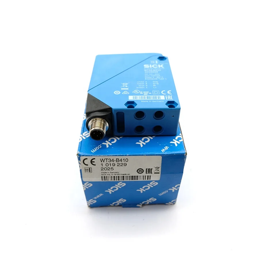 Дистрибьютор Wt34 Serie Zieke Wl260-r270 WT12L-2B550 Фото-Elektrische Sensor Schakelaar WT34-B410 Zieke Sensor
Дистрибьютор Wt34 Serie Zieke Wl260-r270 WT12L-2B550 Фото-Elektrische Sensor Schakelaar WT34-B410 Zieke Sensor