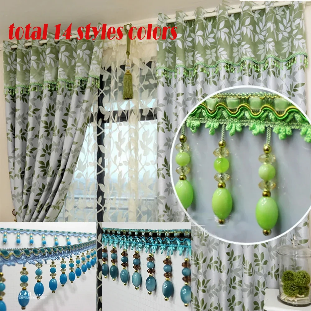 3 meters Acrylic Beaded Curtain Sewing Trims Crystal Tassel Fringe Curtain Edge Lace Trimming Wedding Upholstery Decorative
3 meters Acrylic Beaded Curtain Sewing Trims Crystal Tassel Fringe Curtain Edge Lace Trimming Wedding Upholstery Decorative