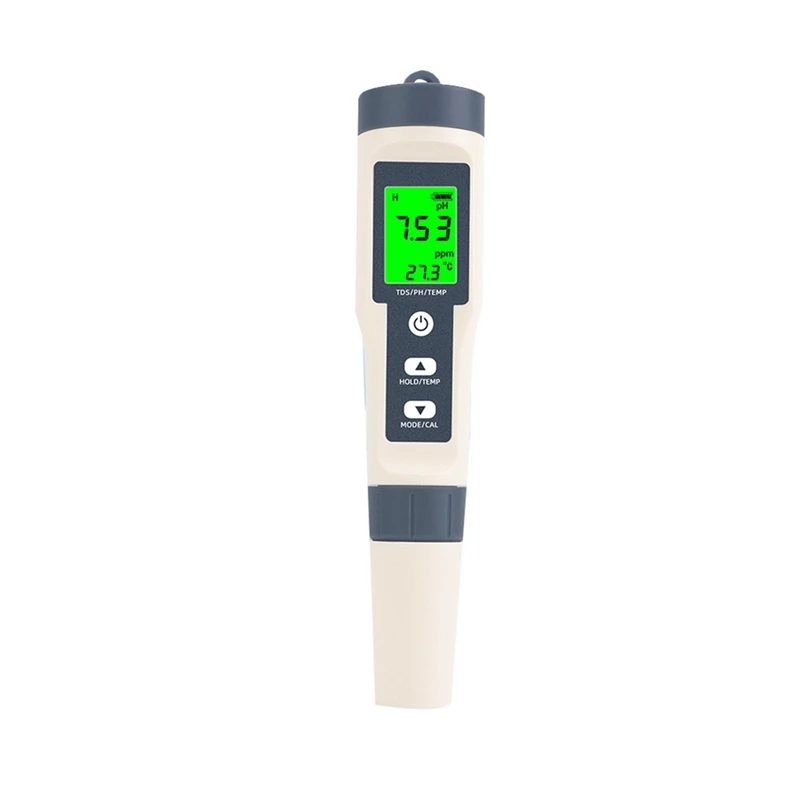 TDS/PH/Temperature 3-In-1 PH Meter For Water, 0-14 PH Digital PH Meter, 0.01 High Precision Water Quality Tester Easy To Use
TDS/PH/Temperature 3-In-1 PH Meter For Water, 0-14 PH Digital PH Meter, 0.01 High Precision Water Quality Tester Easy To Use
