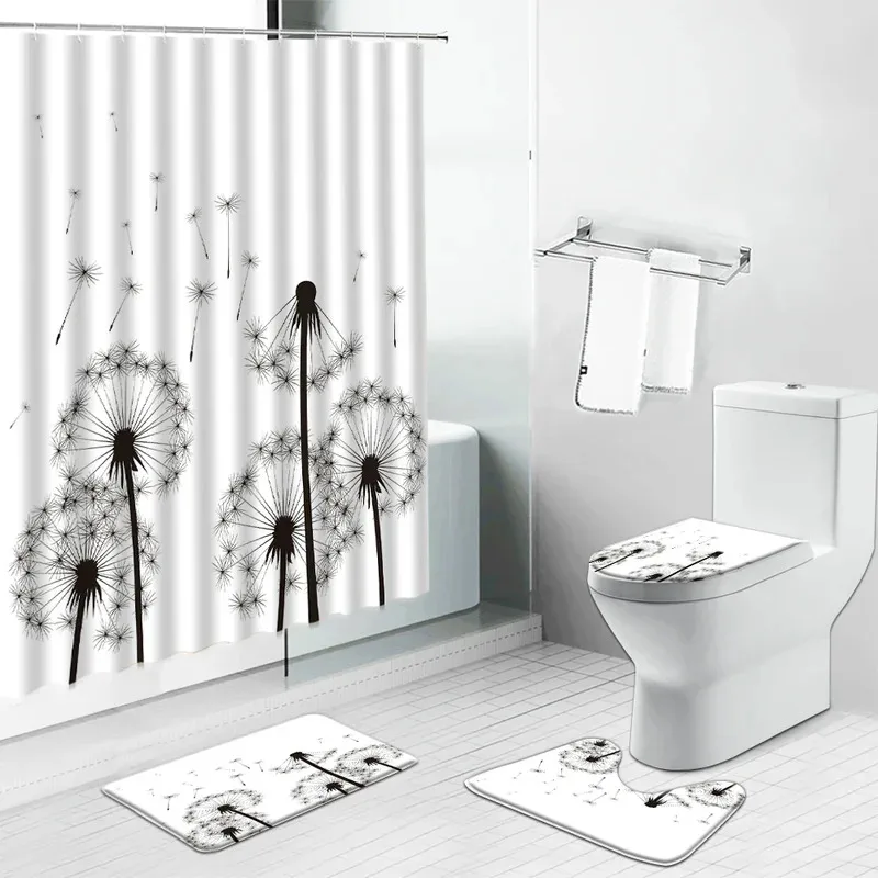 HKL22Flower Butterfly Scenery Shower Curtains Set Dandelion Sunflower Cactus Floral Bathroom Decor Non-Slip Rug Toilet Cover3Lh!
HKL22Flower Butterfly Scenery Shower Curtains Set Dandelion Sunflower Cactus Floral Bathroom Decor Non-Slip Rug Toilet Cover3Lh!
