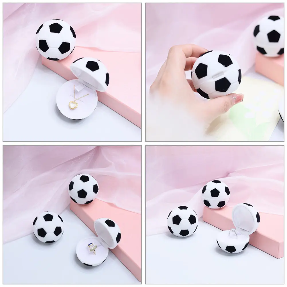 Ring Box Football Shape Jewelry Display Holder For Engagement Wedding Ceremony Bridal Shower Gift Jewelry Case
Ring Box Football Shape Jewelry Display Holder For Engagement Wedding Ceremony Bridal Shower Gift Jewelry Case