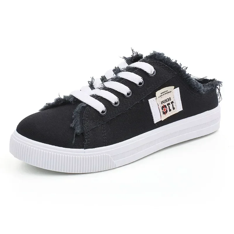 2025 Spring Summer Women Canvas Sneaker Low Top Denim Sneakers Ladies Lace-Up Flat Canvas Board Shoes Female sapatos femininos
2025 Spring Summer Women Canvas Sneaker Low Top Denim Sneakers Ladies Lace-Up Flat Canvas Board Shoes Female sapatos femininos