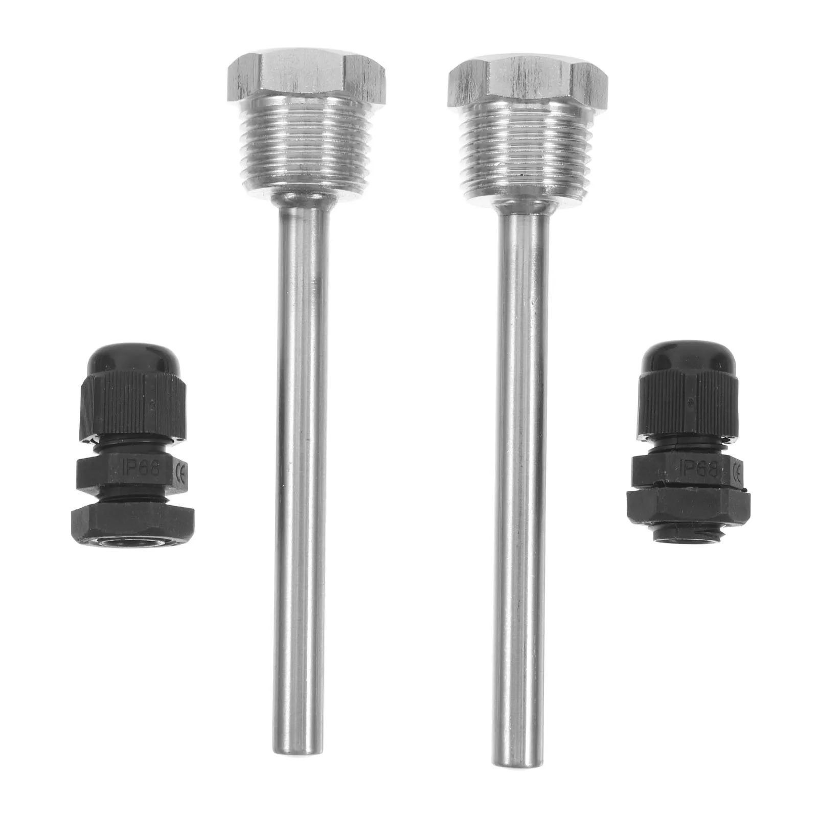 2Pcs Stainless Steel Weldfree Temperature Sensor for Water Heater Replacement Kit High Accuracy Universal
2Pcs Stainless Steel Weldfree Temperature Sensor for Water Heater Replacement Kit High Accuracy Universal