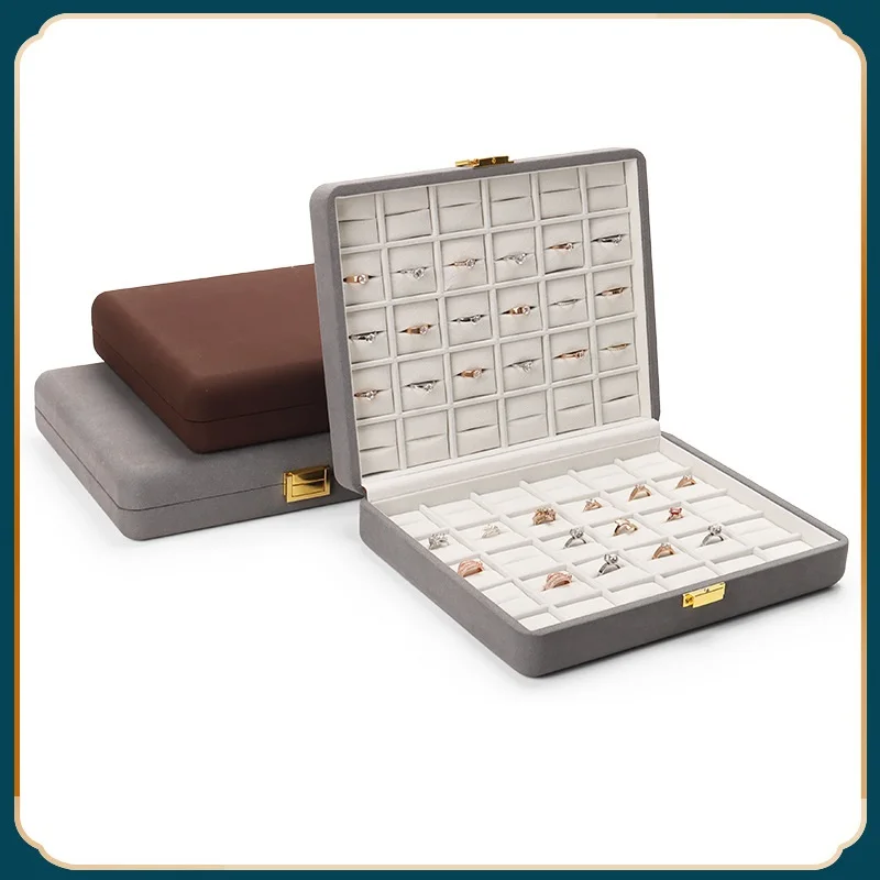 High-grade luxury microfiber jewelry box ring necklace storage box pendant double-sided jewelry gift box
High-grade luxury microfiber jewelry box ring necklace storage box pendant double-sided jewelry gift box