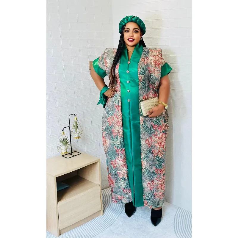 Dashiki African Dresses for Women Autumn Fashion Short Sleeve V-neck Long Party Evening Long Maxi Dress Kaftan Muslim Abaya
Dashiki African Dresses for Women Autumn Fashion Short Sleeve V-neck Long Party Evening Long Maxi Dress Kaftan Muslim Abaya