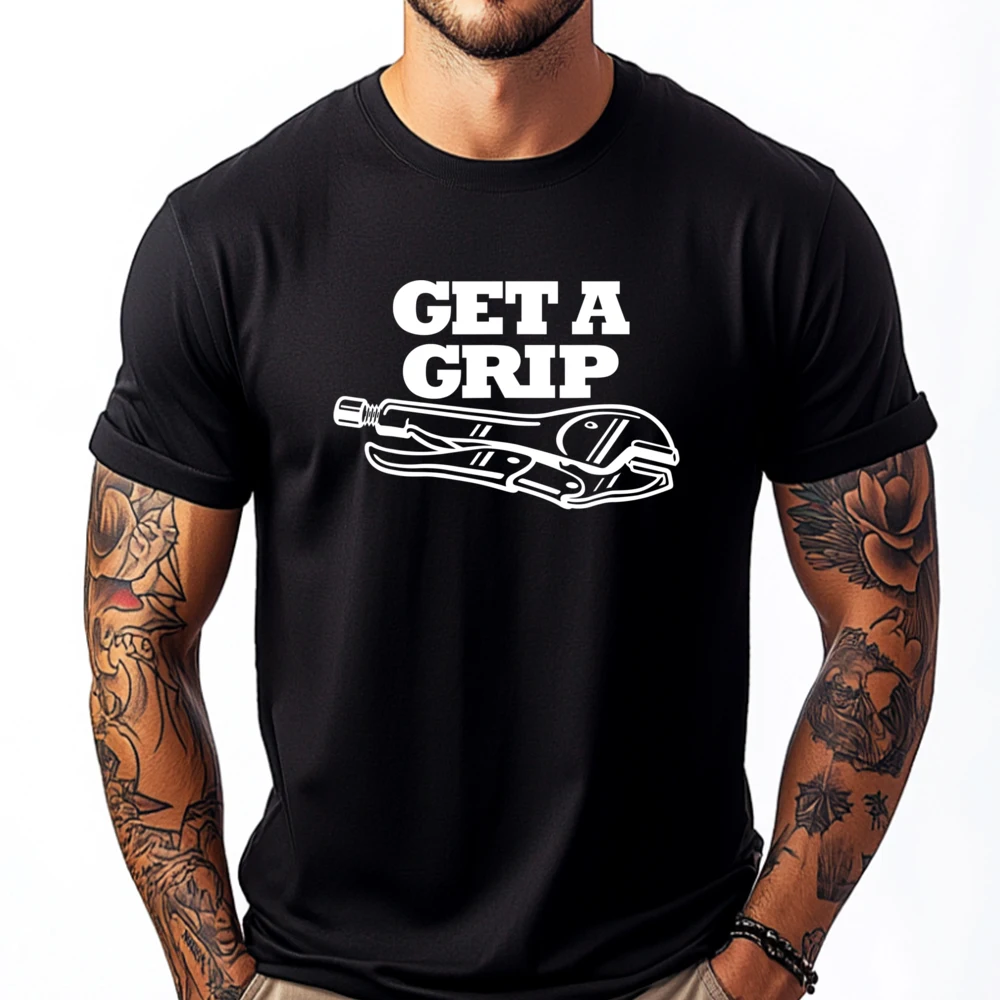 Sarcastic Get a Grip Printed T-Shirt Clothes Graphic T Shirts Men Cotton Funny Camiseta Mens Clothing
Sarcastic Get a Grip Printed T-Shirt Clothes Graphic T Shirts Men Cotton Funny Camiseta Mens Clothing