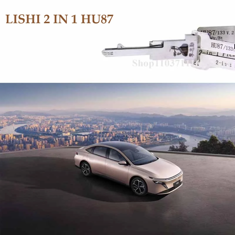 1PCS Hot Lishi Lock Pick Tool 2 in 1 HU87 Lock Picks for Cars Ganzua Picklock Locksmith Picking for NISSAN for SUBARU for IAT
1PCS Hot Lishi Lock Pick Tool 2 in 1 HU87 Lock Picks for Cars Ganzua Picklock Locksmith Picking for NISSAN for SUBARU for IAT
