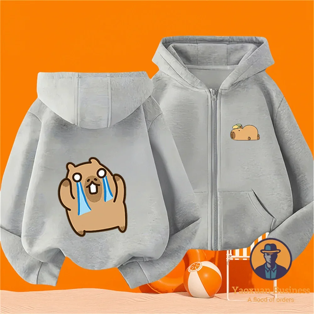 Breathable Warm Autumn Winter Pure Cotton 2D Capybara Cartoon Outdoor Casual Boys Girls Hoodie
Breathable Warm Autumn Winter Pure Cotton 2D Capybara Cartoon Outdoor Casual Boys Girls Hoodie