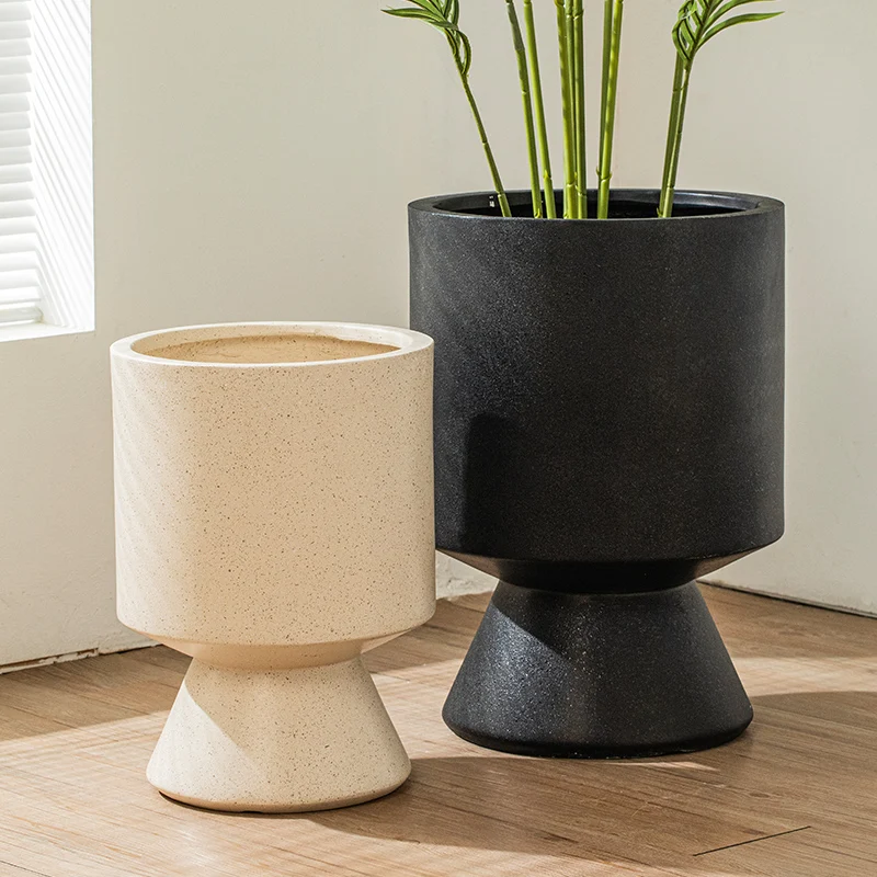 Large extra large magnesium mud cement flower pot paradise flower pot Green plant large flower pot Living room
Large extra large magnesium mud cement flower pot paradise flower pot Green plant large flower pot Living room