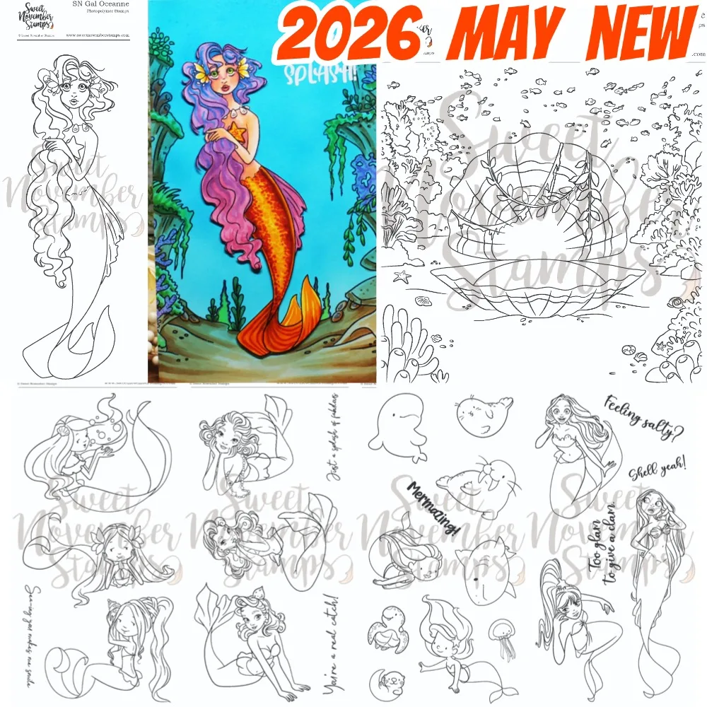 Clear Stamp Set - Seabrina For DIY Scrapbooking Crafts Maker Photo Album Template Handmade Decoration 2026 May New
Clear Stamp Set - Seabrina For DIY Scrapbooking Crafts Maker Photo Album Template Handmade Decoration 2026 May New