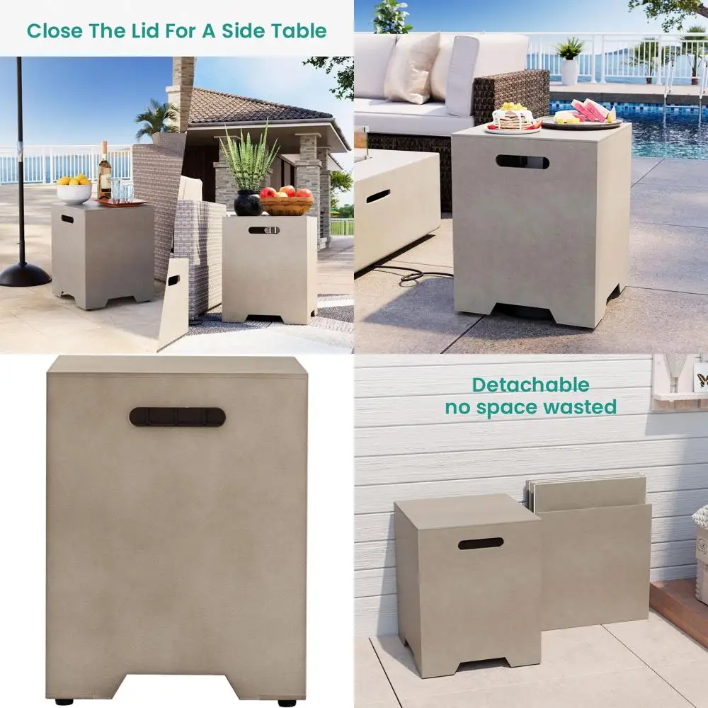 16-секционная съемная крышка для бака из АБС-пластика, объем 20 галлонов, идеально подходит для хранения и мероприятий на открытом воздухе
16-секционная съемная крышка для бака из АБС-пластика, объем 20 галлонов, идеально подходит для хранения и мероприятий на открытом воздухе